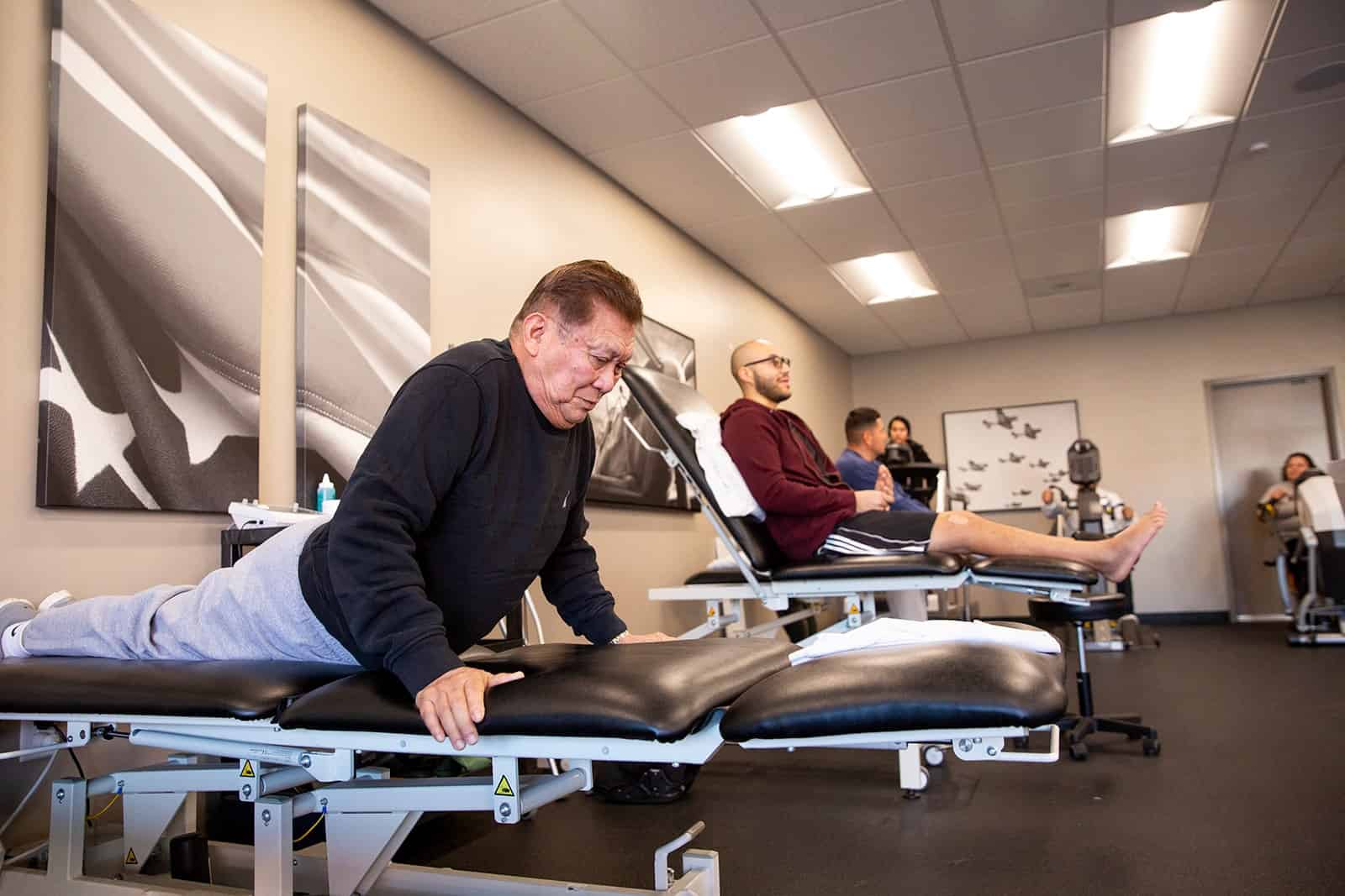 MDT pain treatment session with PRO~PT clinician