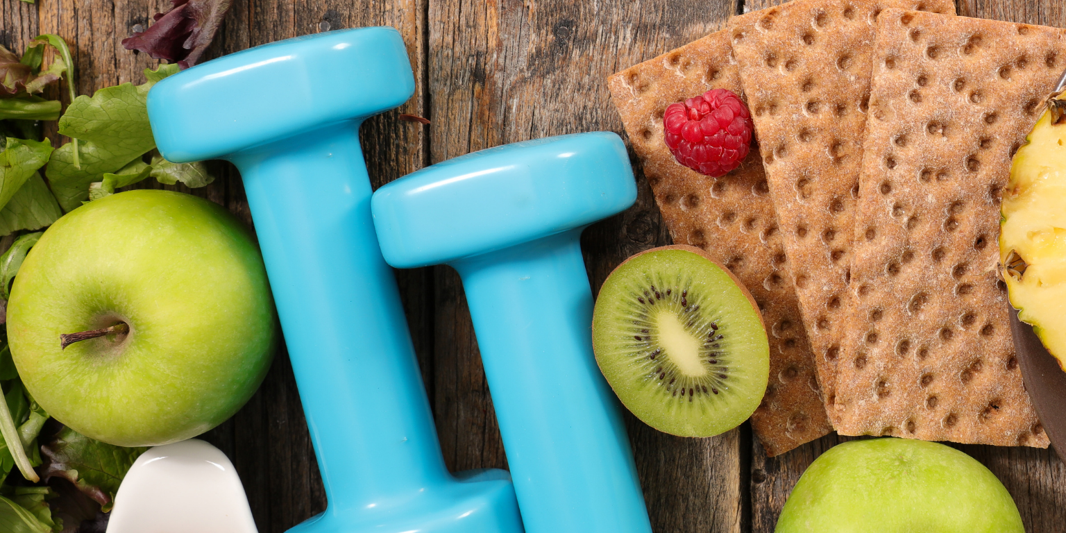 Foods that have good nutrition and physical therapy dumbbells