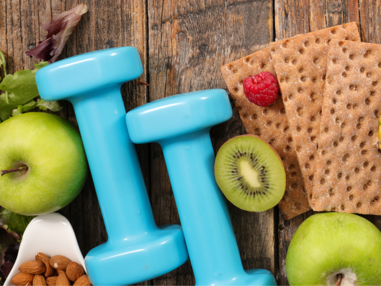 Foods that have good nutrition and physical therapy dumbbells