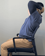 Seated Thoracic Extension Starting Position